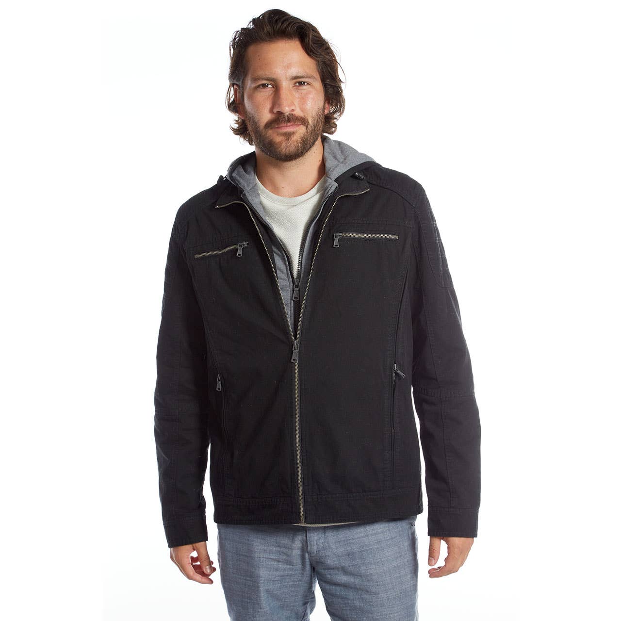Kendrick Cotton Jacket - Black