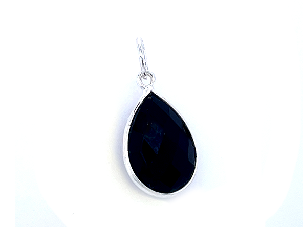 Eye Catching Teardrop | Natural Black Onyx