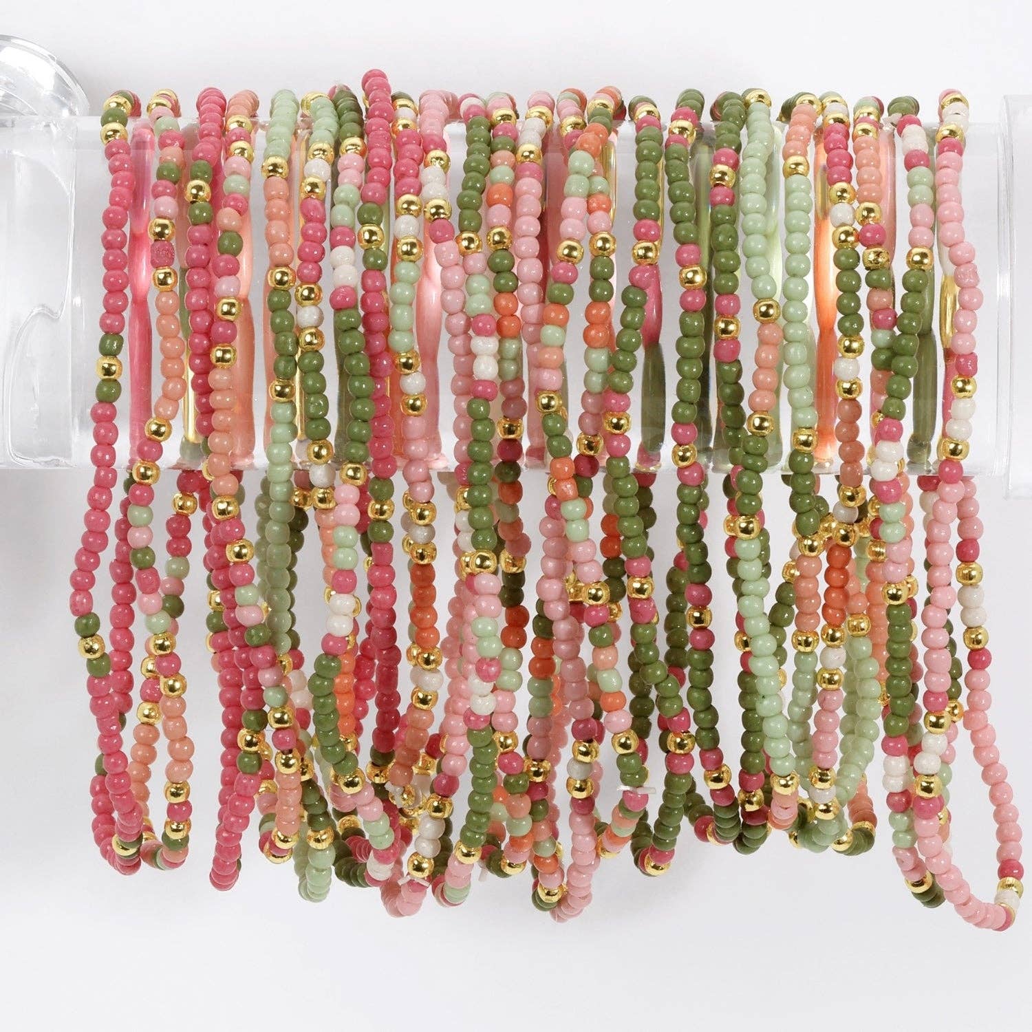 2mm Stretch Seed Bead Bracelets