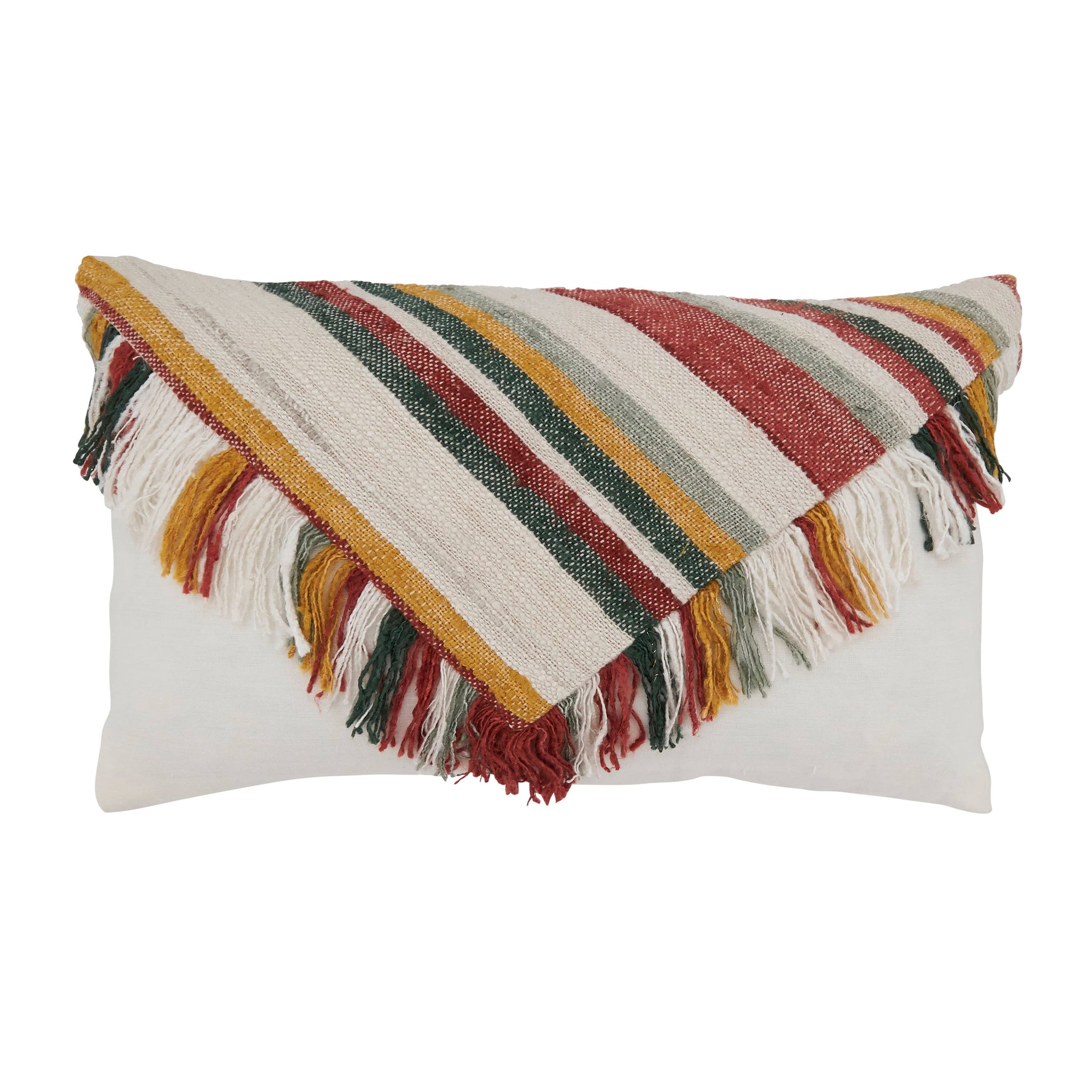 Fringe Fantasy Throw Pillow