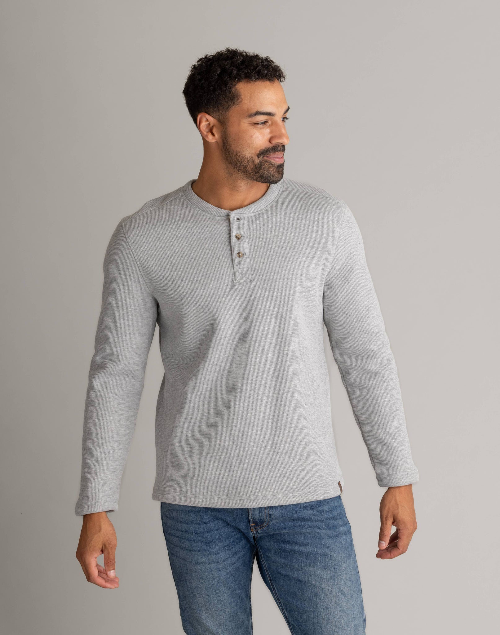 Men's Fireside Sherpa Lined Henley