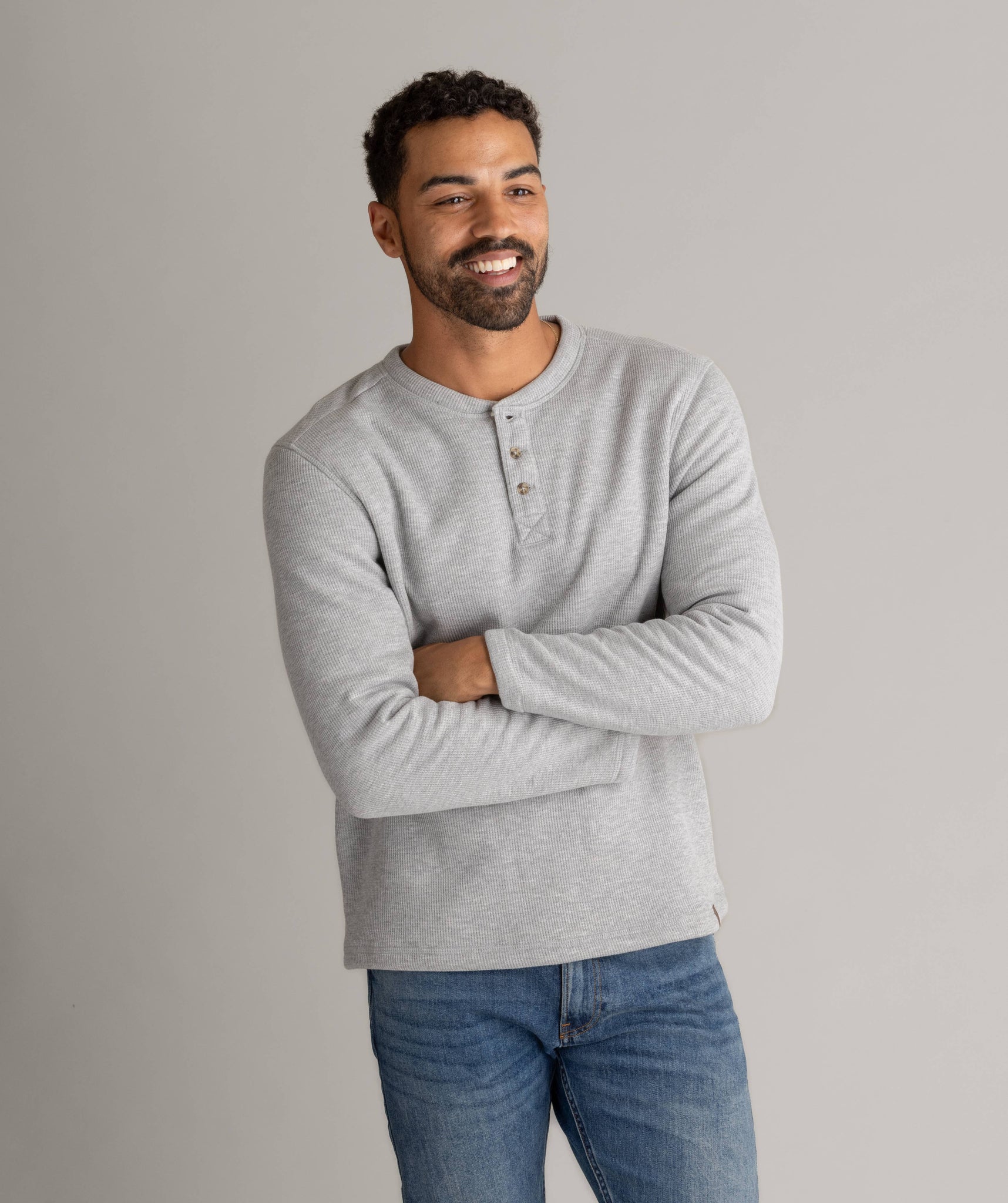 Men's Fireside Sherpa Lined Henley