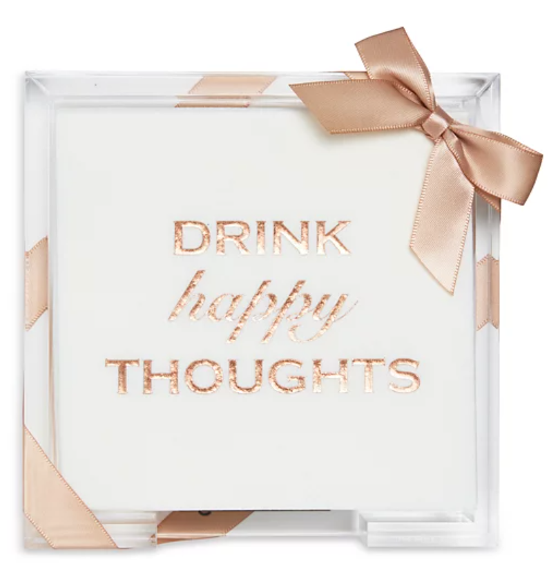 Acrylic Cocktail Napkin Hostess Set