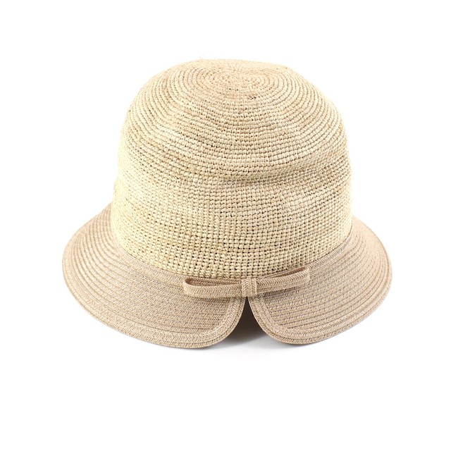 Raffia Sun Hat w/Bow Accent