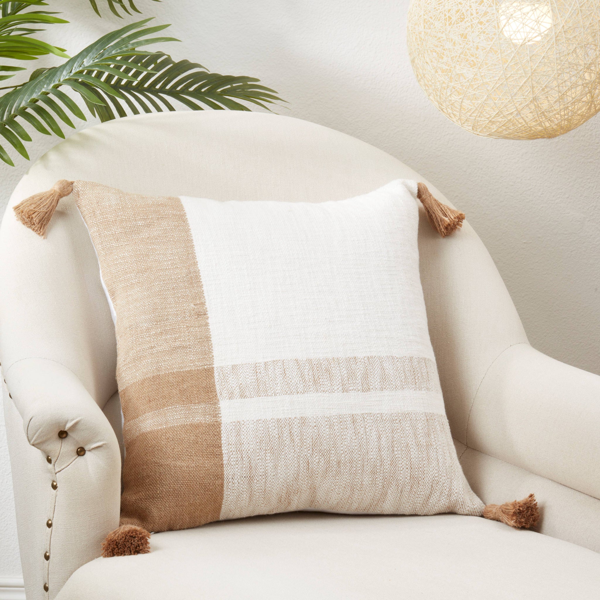 Classic Checkered Comfort Throw Pillow