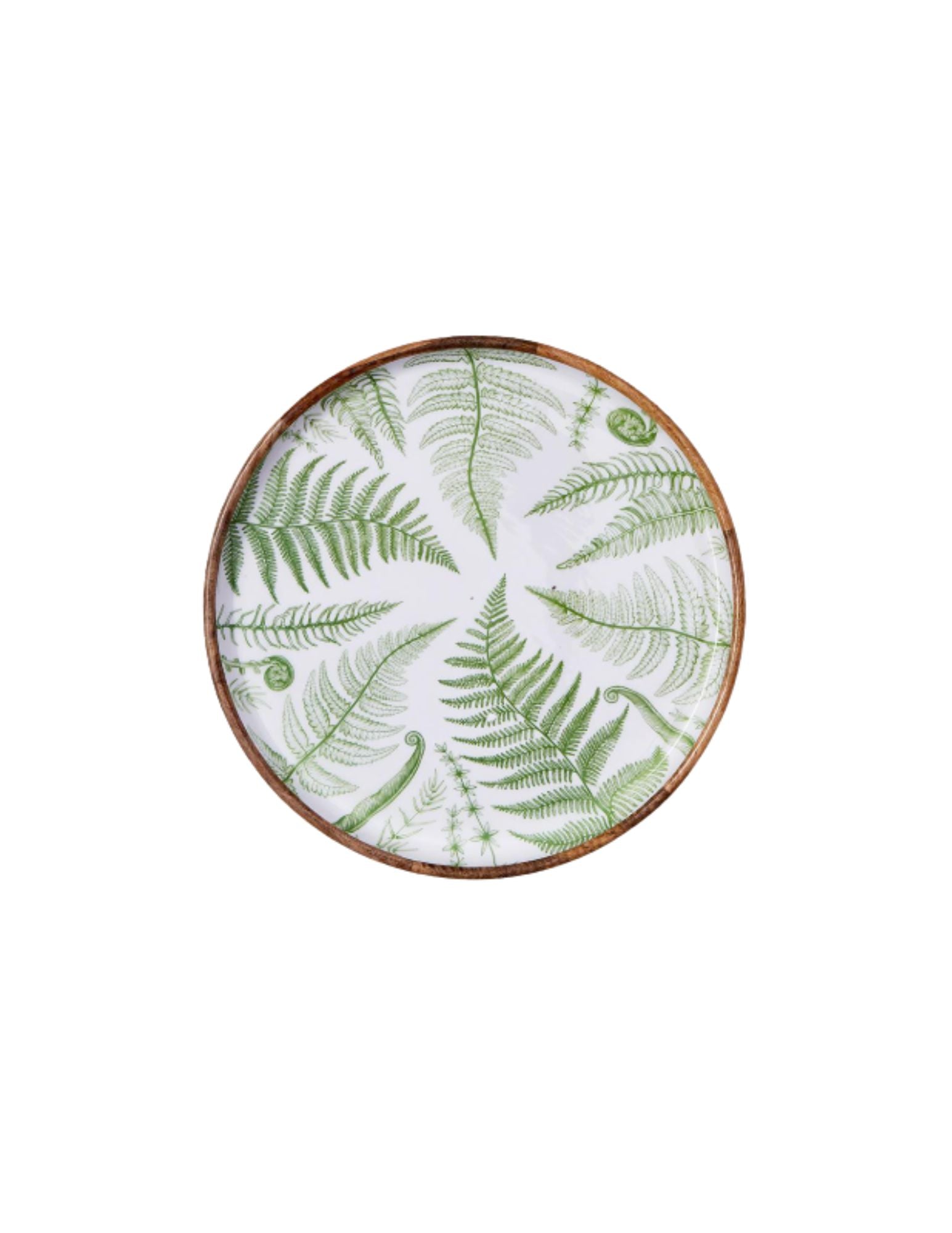 Glossy Green Mango Wood Tray (2 Sizes Available)