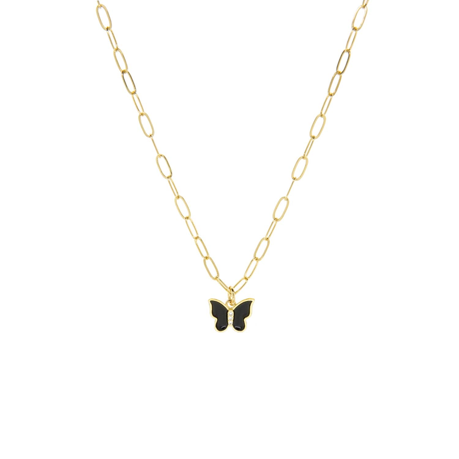 Enamel Butterfly Charm