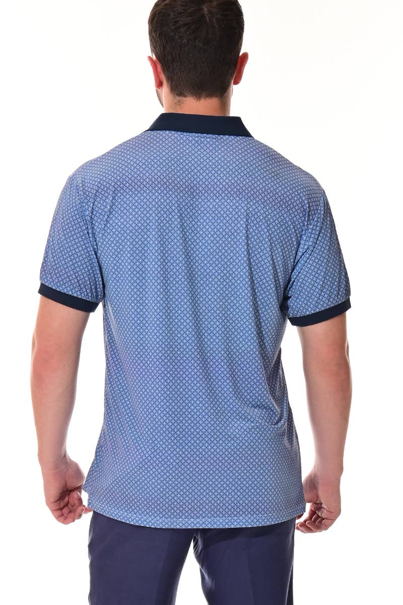 Men's S/S Polo Stretch Performance Cool Feel-B-MKT3304