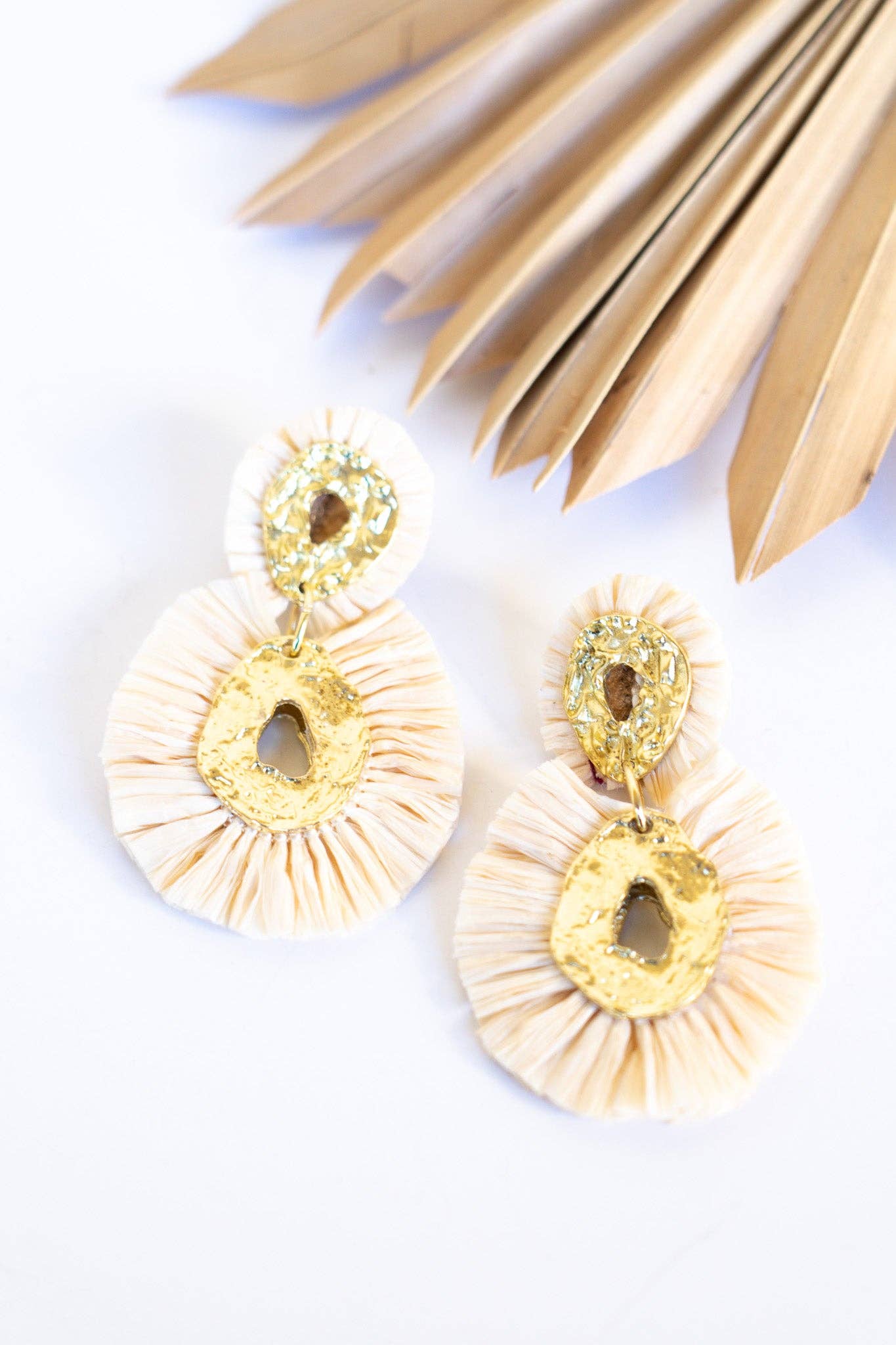 Ra Ra Rattan Earring