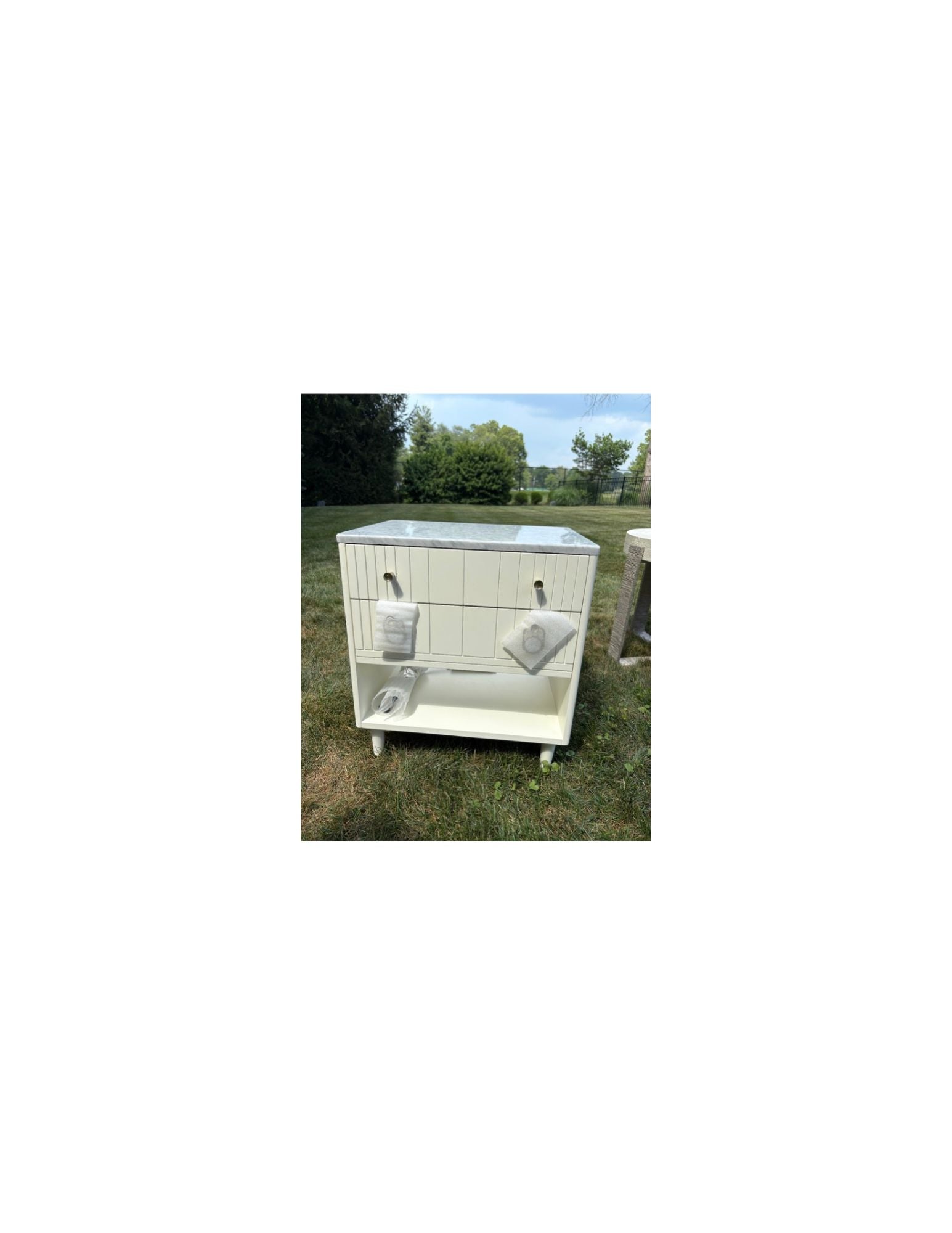 White Side Table