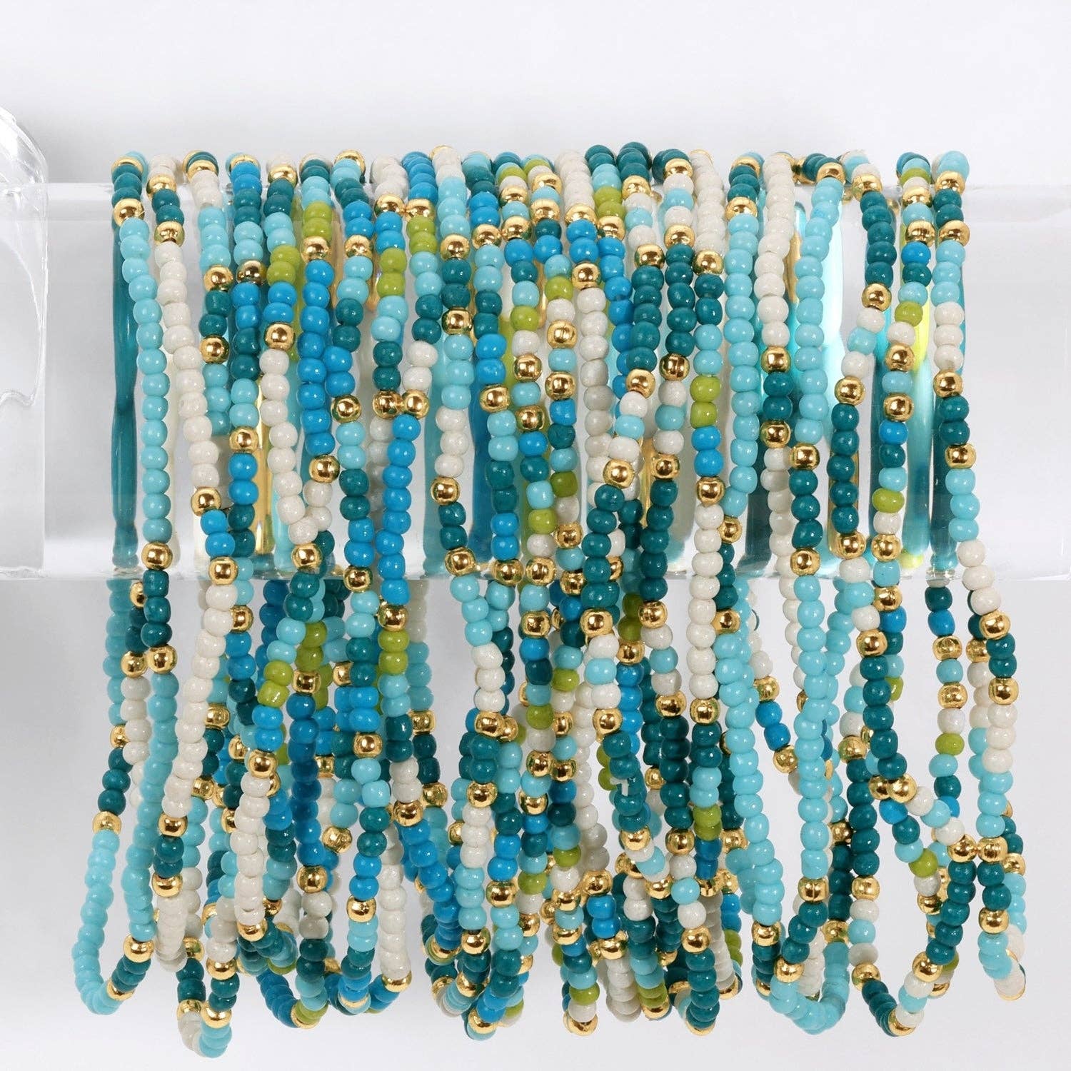 2mm Stretch Seed Bead Bracelets