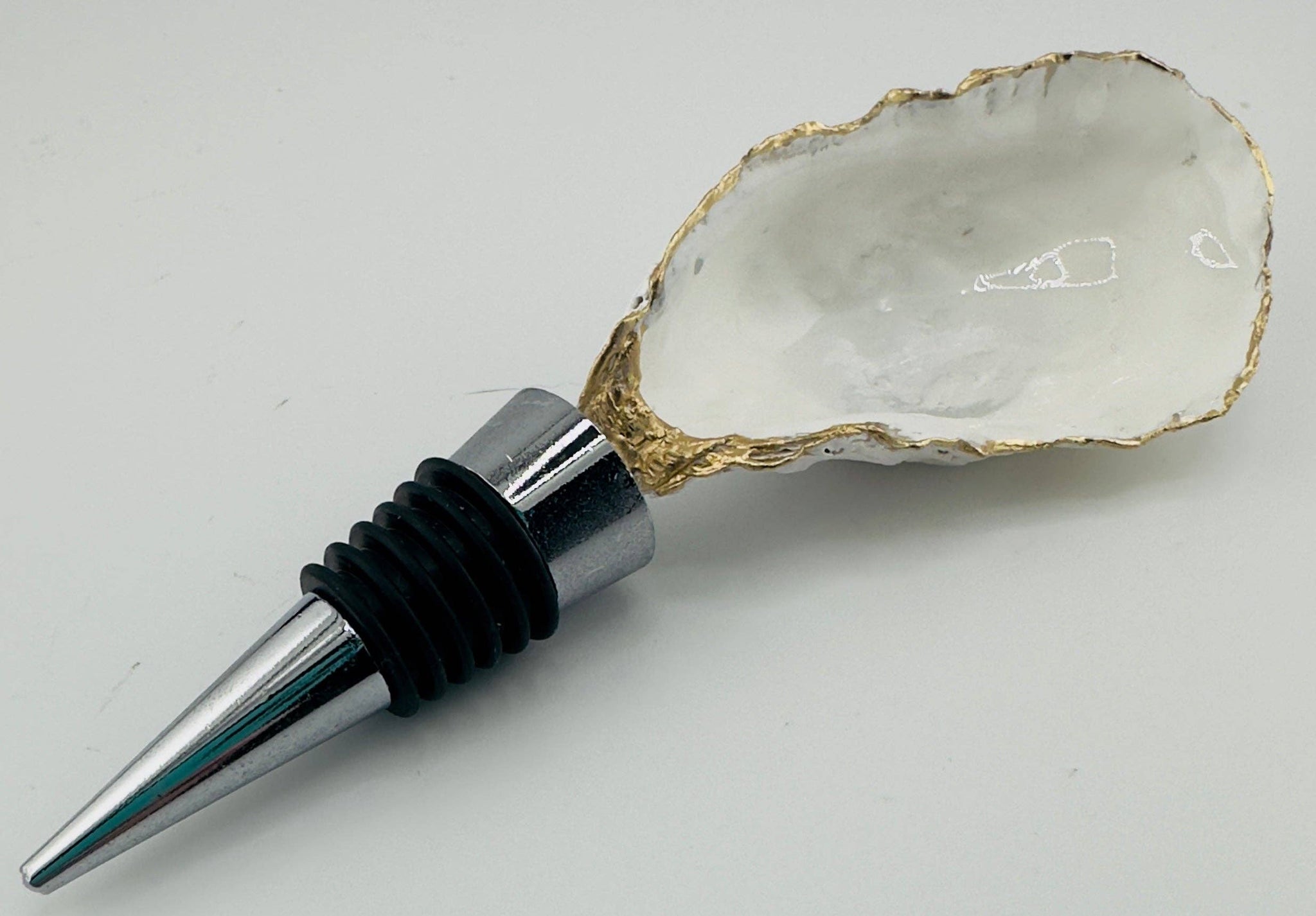 Handcrafted Oyster Shell Wine Stoppers