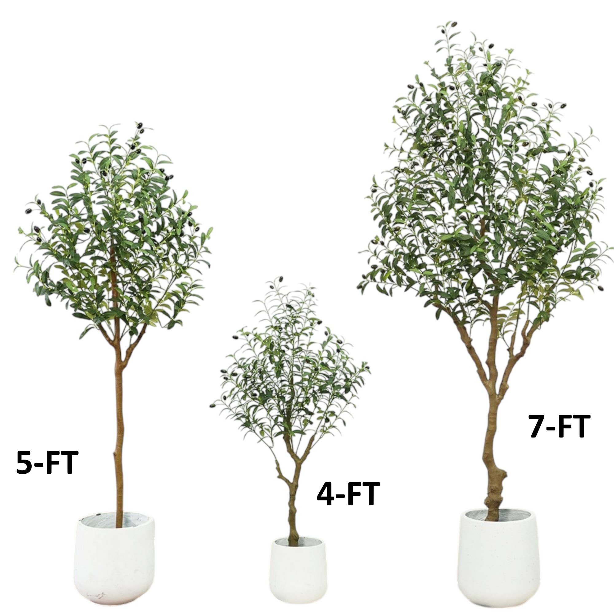 Extra-Dense Foliage-Artificial Quality Realistic Olive Tree