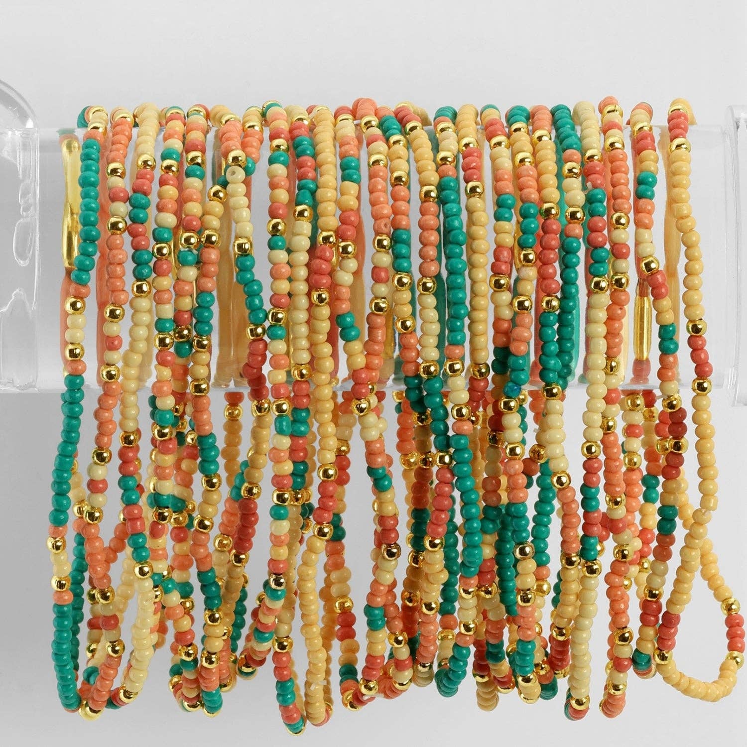 2mm Stretch Seed Bead Bracelets