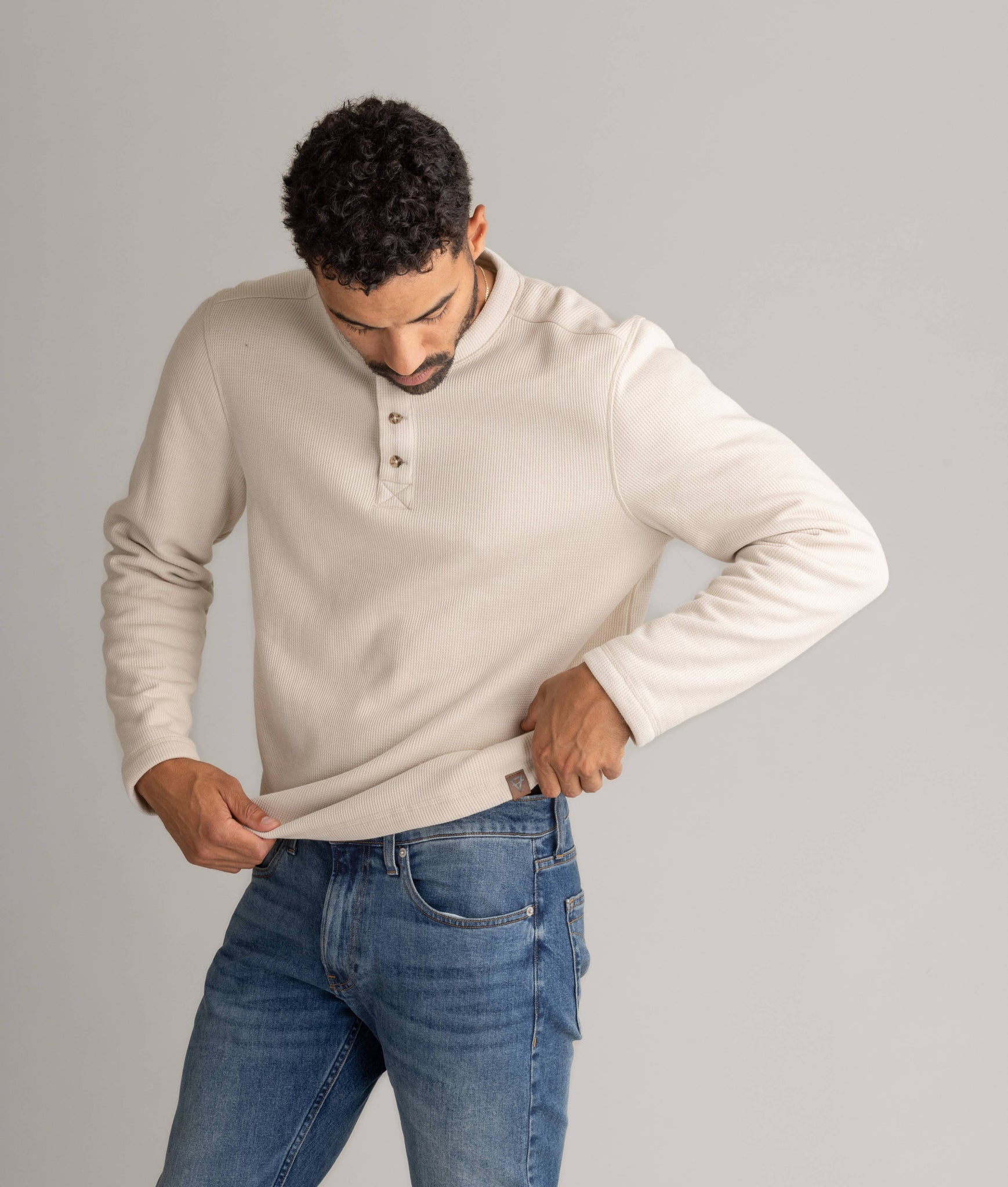 Men's Fireside Sherpa Lined Henley
