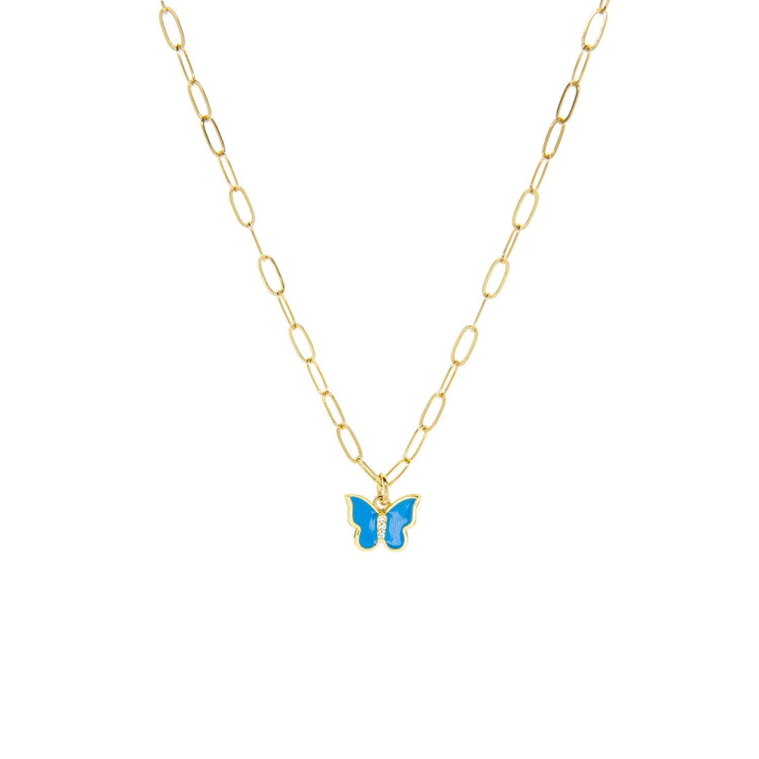 Enamel Butterfly Charm