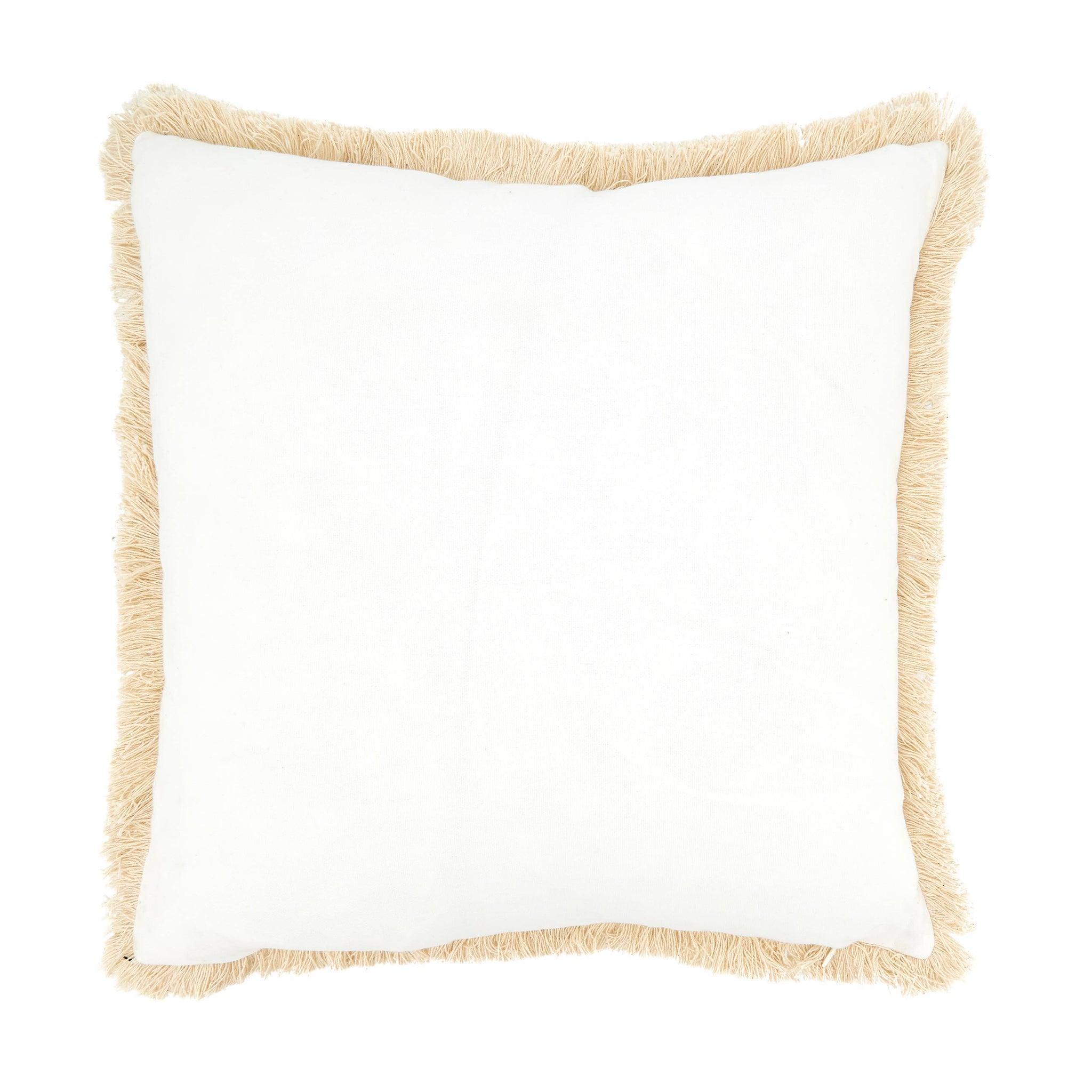 Palm Breeze Embroidered Throw Pillow
