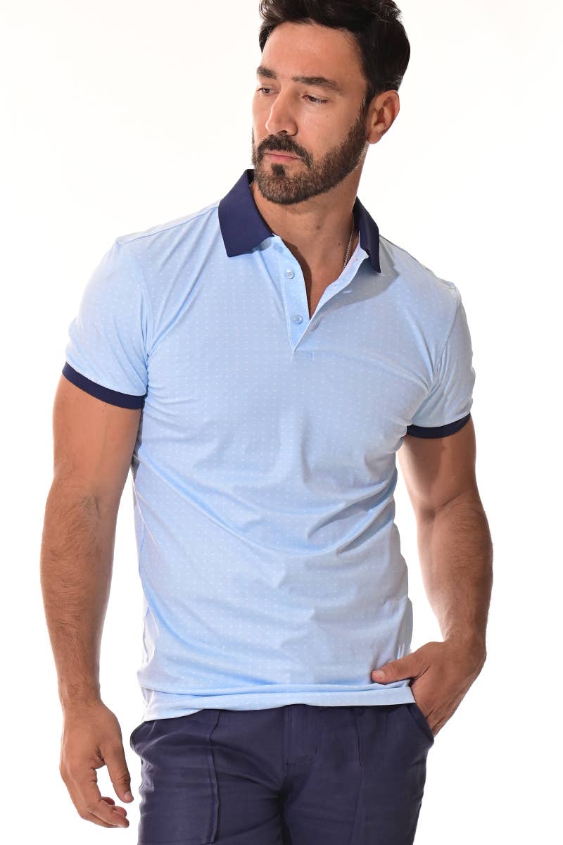 Men's S/S Polo Performance Cool Feel 4 Way Stretch-A-MKT3317