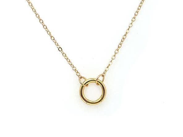 Sparkling Delicate Rolo Chain (Available in 2 Clasps)