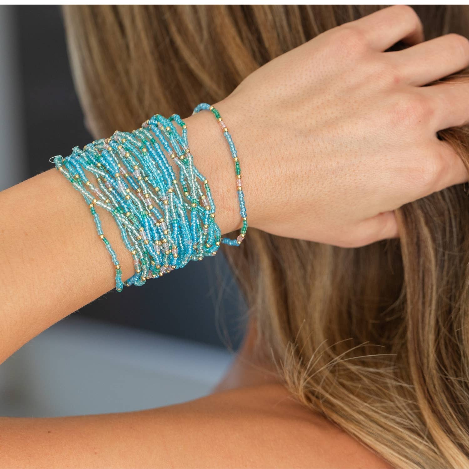 2mm Stretch Seed Bead Bracelets