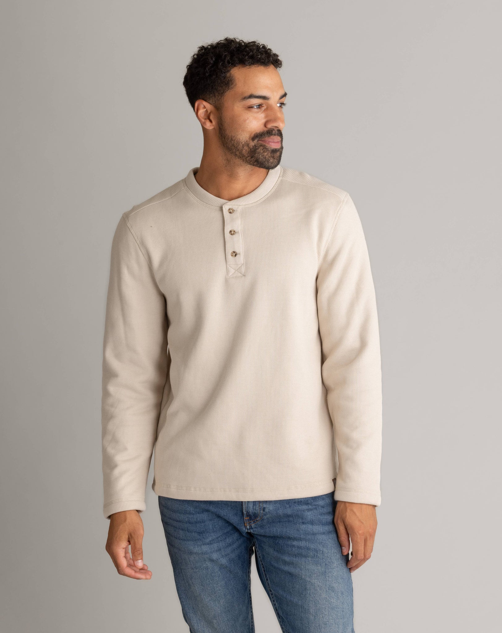 Men's Fireside Sherpa Lined Henley