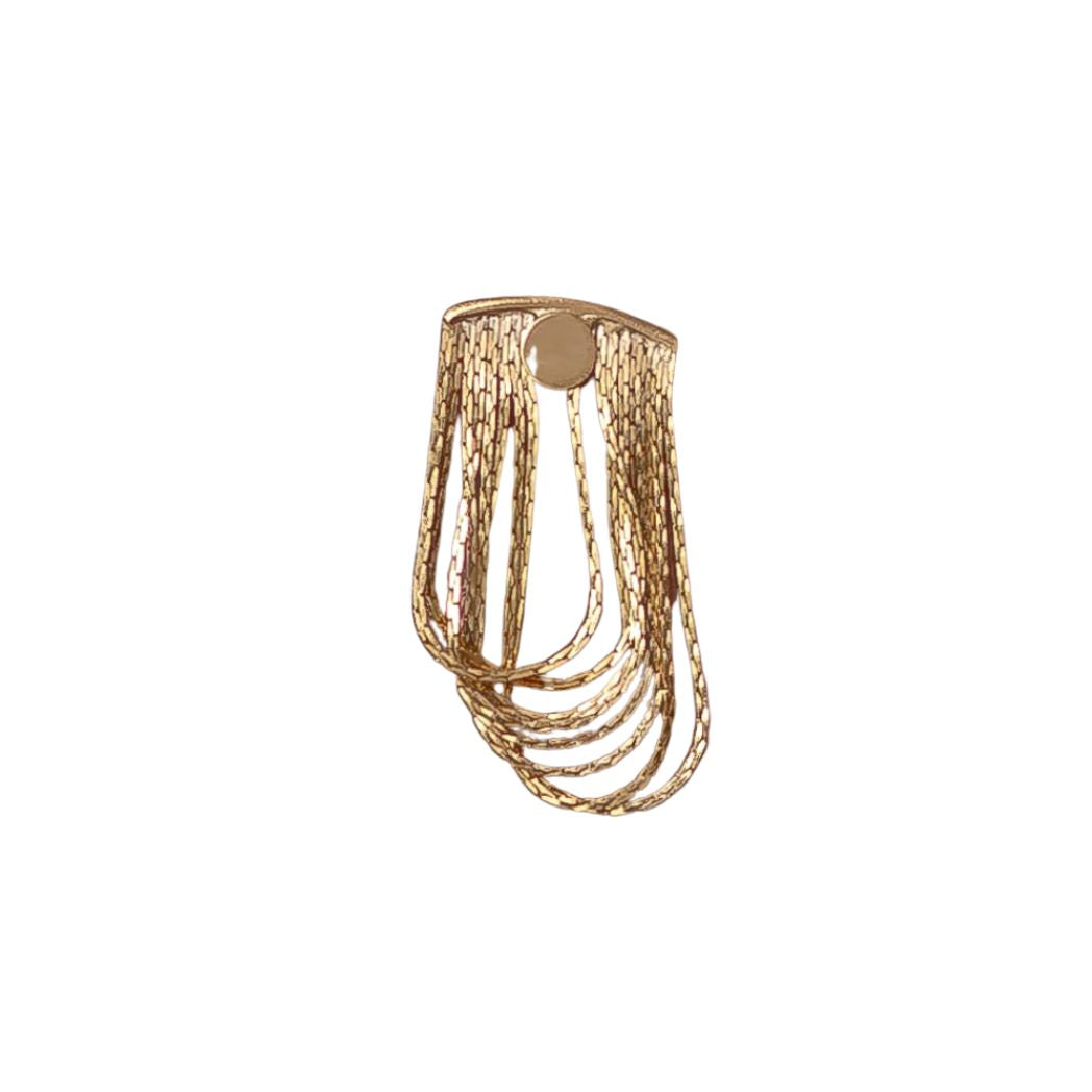 Gold Hanging Loop Earring