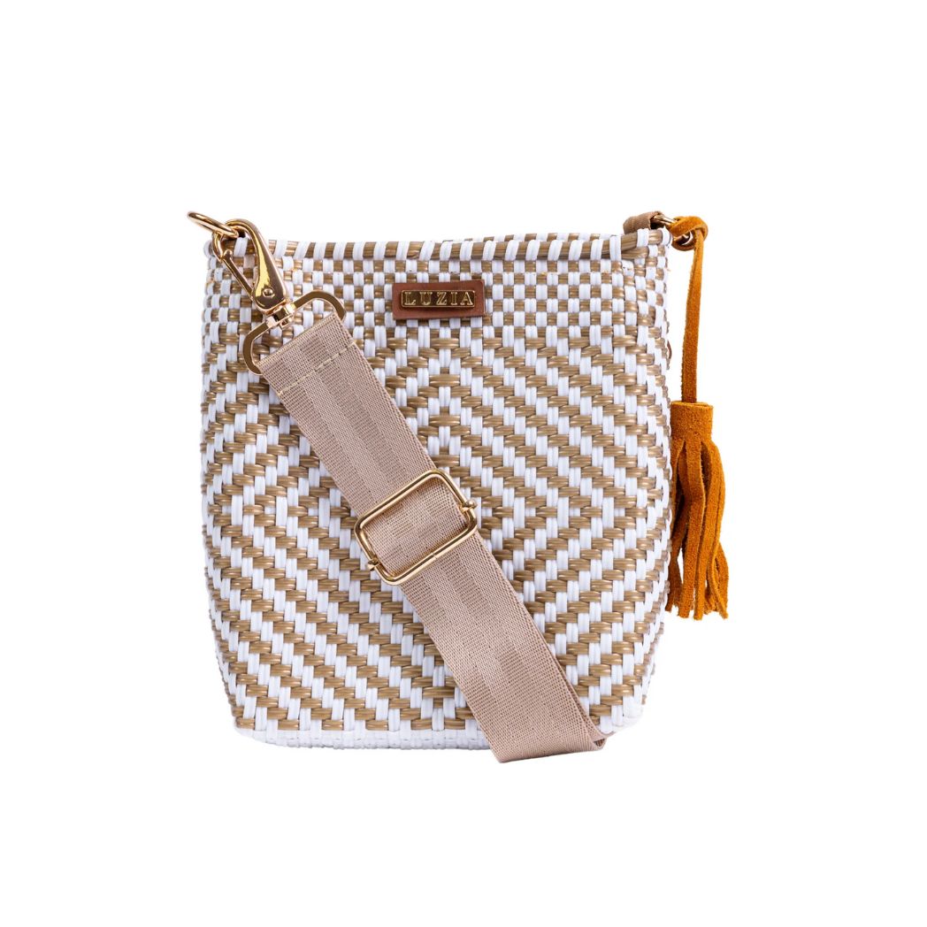 Traveler Diamond and White Gold Crossbody