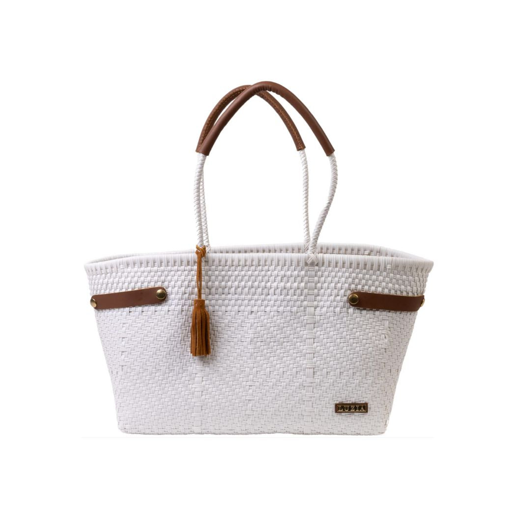 Open Basket Jumbo Solid Diamond White