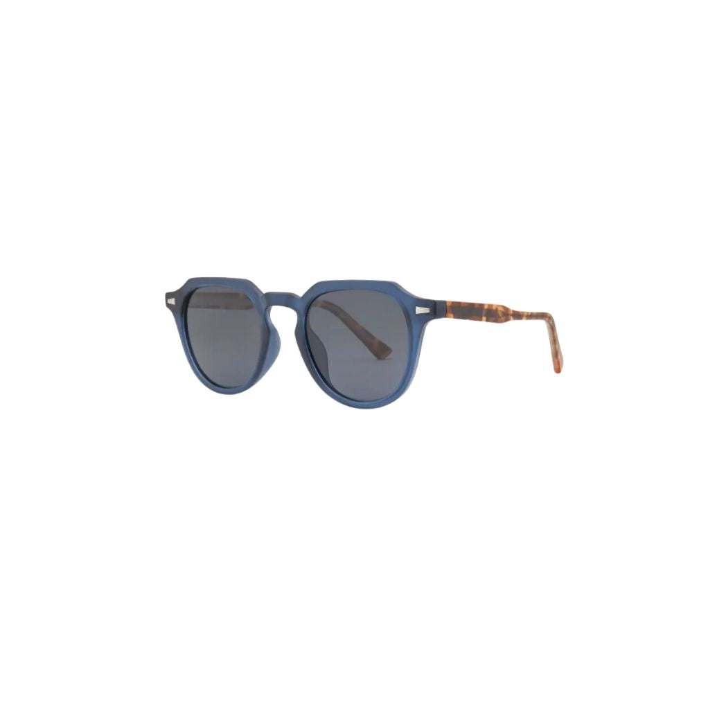 Navy Blue Matte Sunglasses