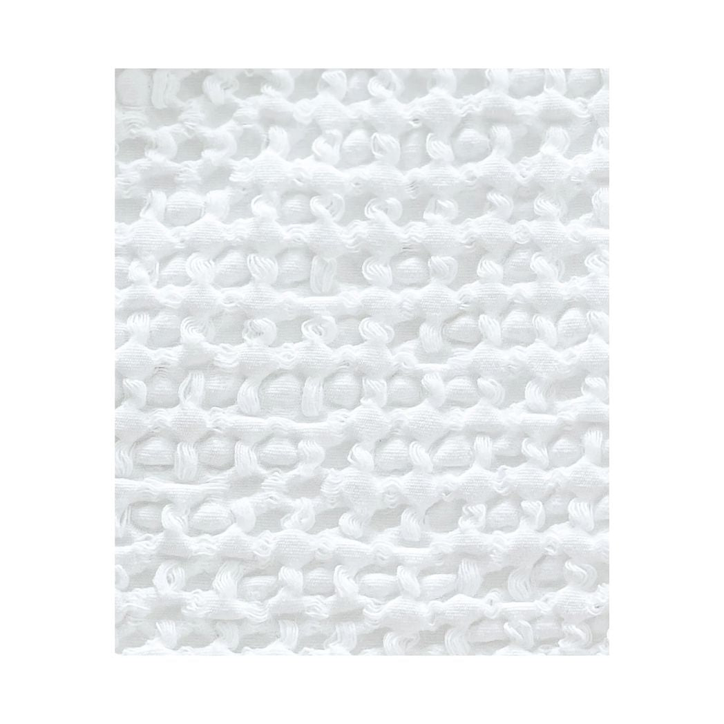 Cotton Ivory Waffle Knit Pillow