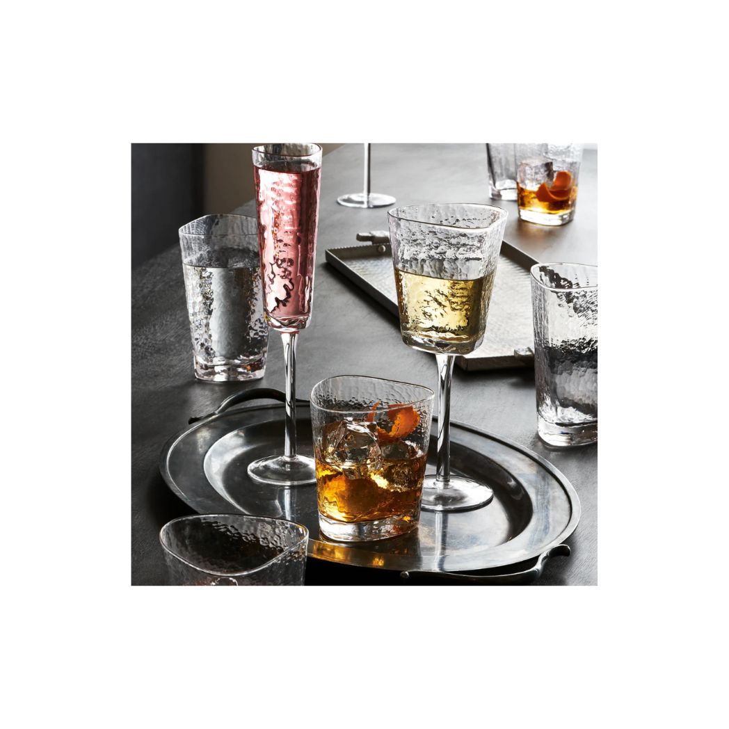 Ripple Drinking Glasses- Set of 4 (Available in 2 Sizes)