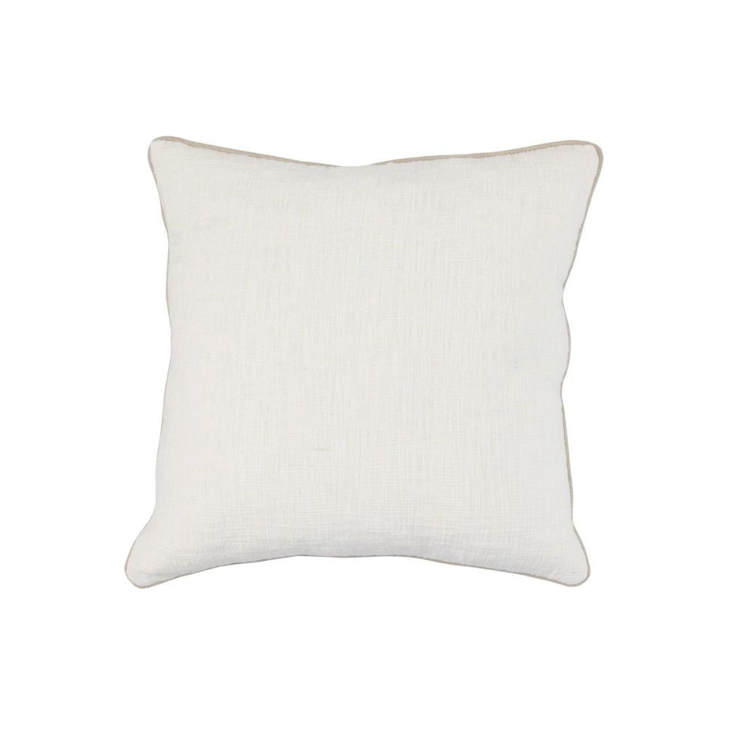 Ivory Textured Pillow Pillow BOGO k+co LIVING