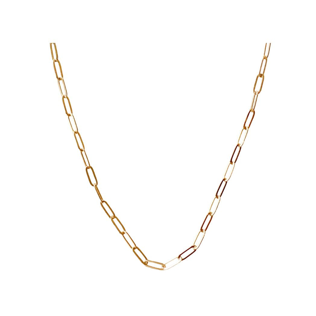 Gold Dainty Link Chain Necklace