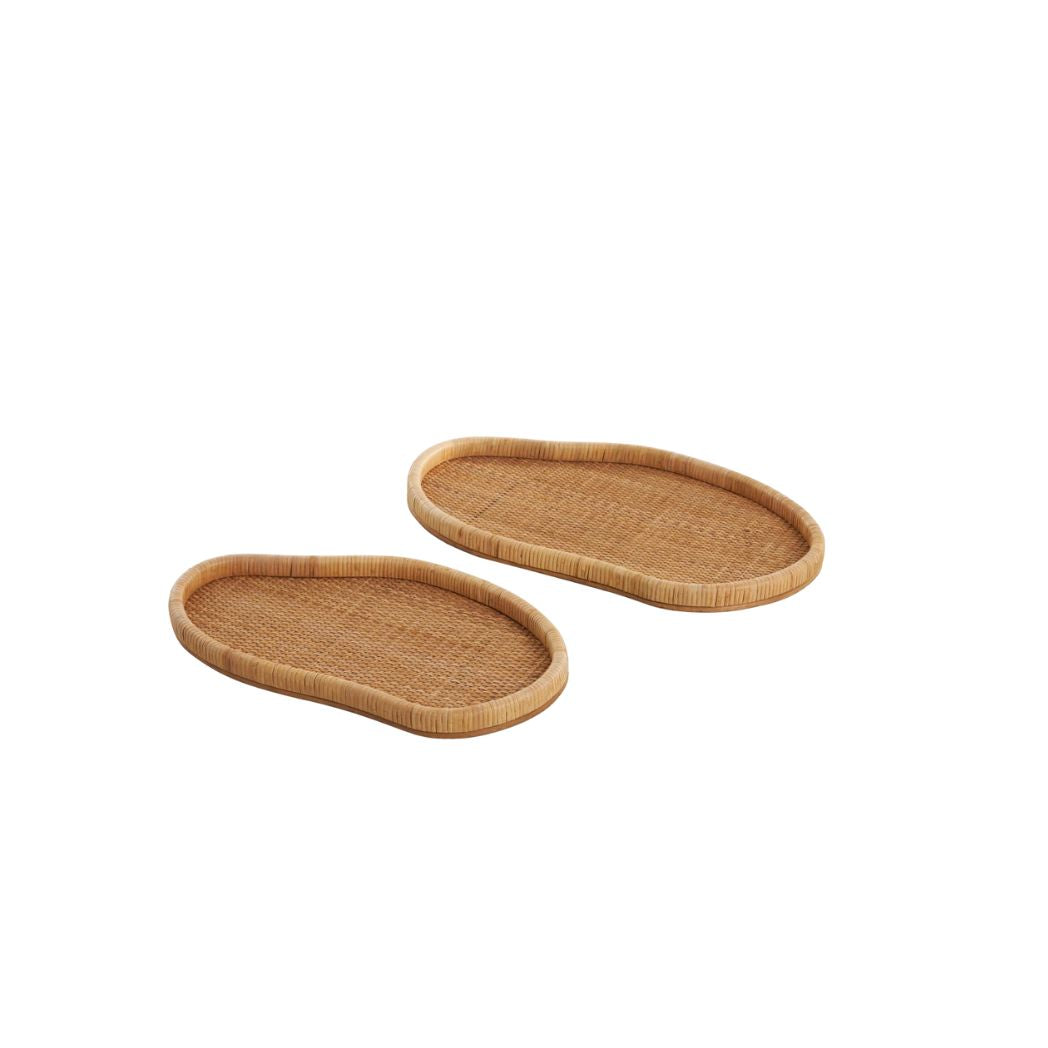Rattan Curved Tray 2 sizes