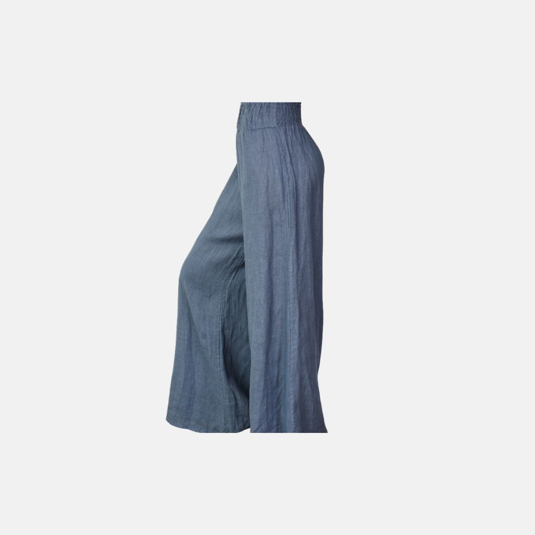 Linen Sky Blue Pants