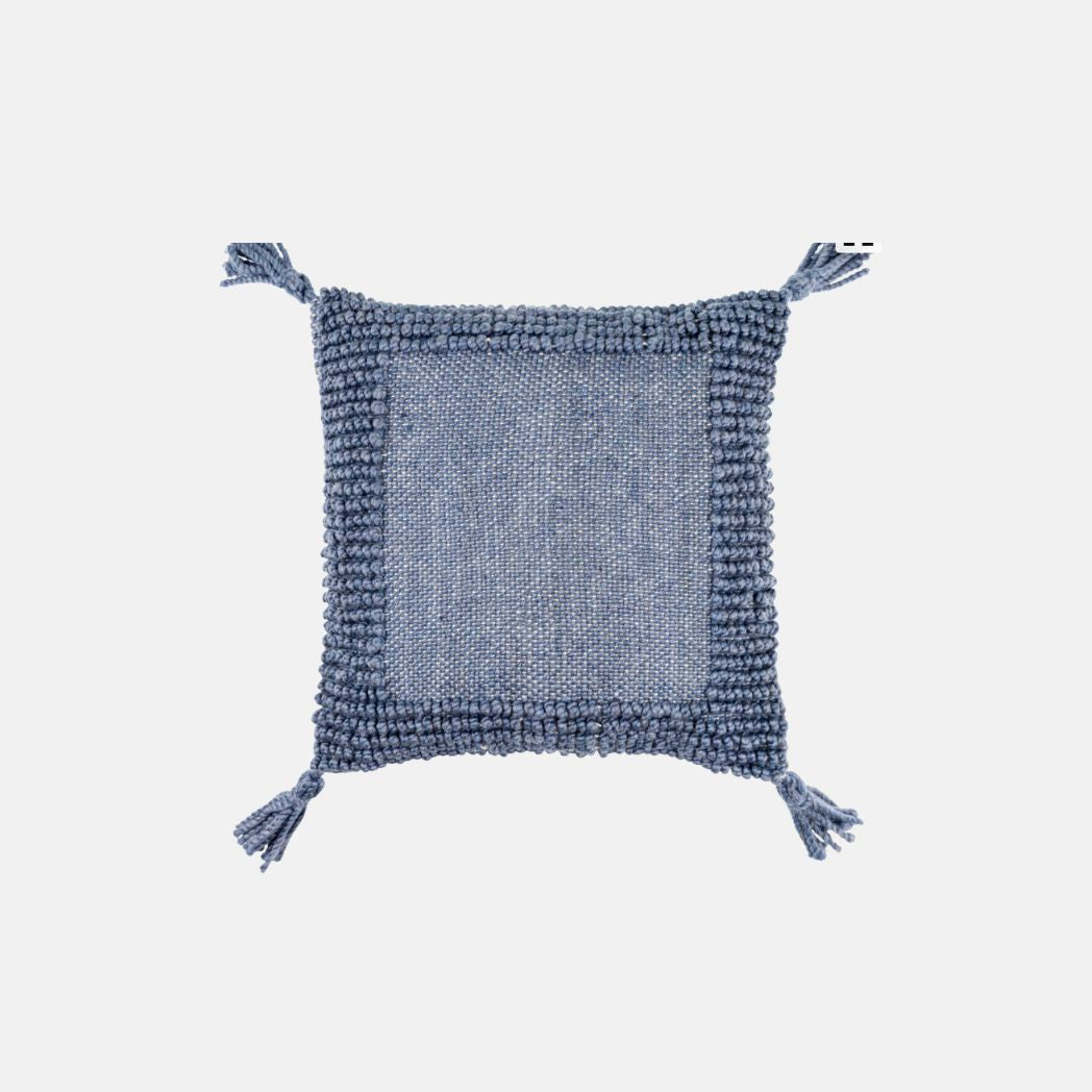 Outdoor Pillow with Fringe Tassel