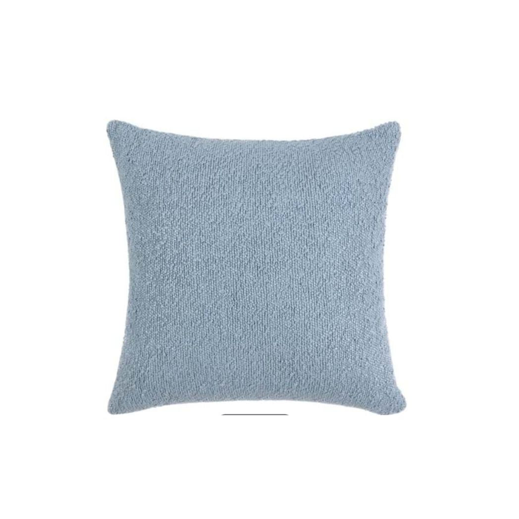 Blue Textured Pillow