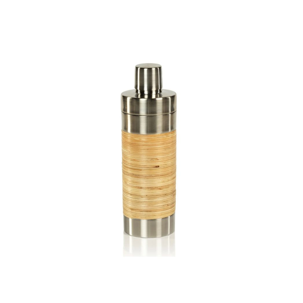 Rattan Cocktail Shaker