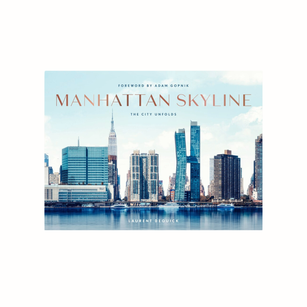 Manhattan Skyline- Hardcover Book