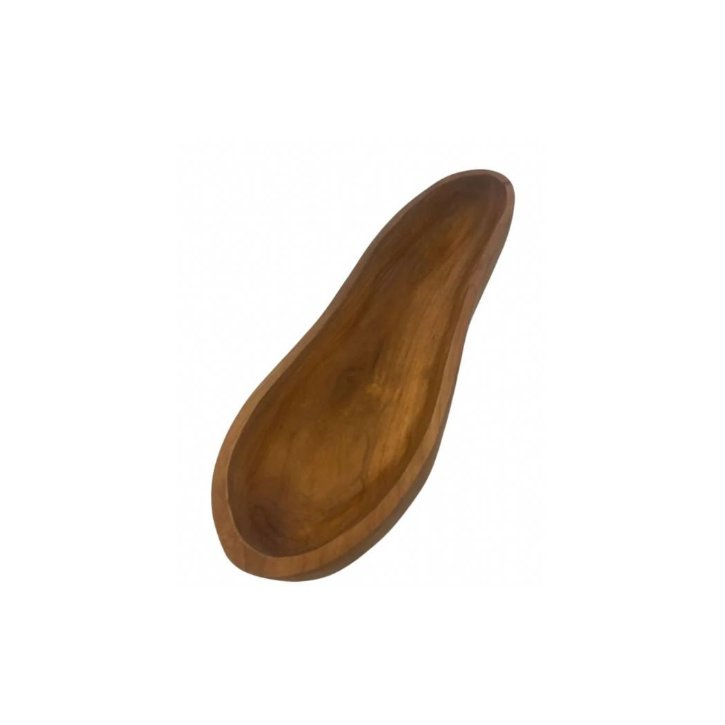 Teak Wood Organic Bowl