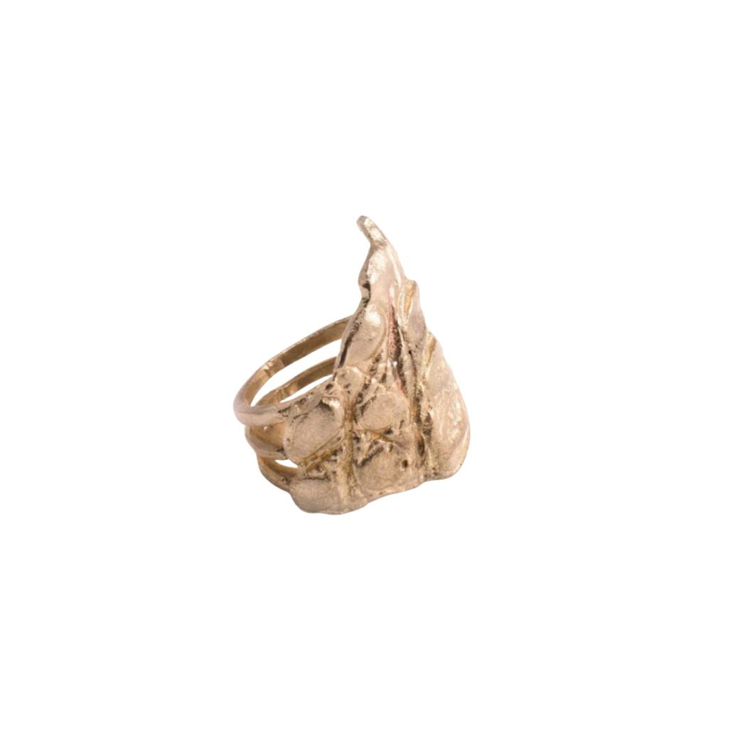 Bronze Croc Ring