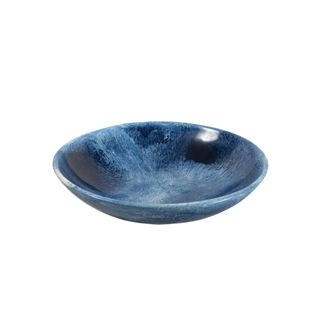 Marbled Resin Decorative Bowl