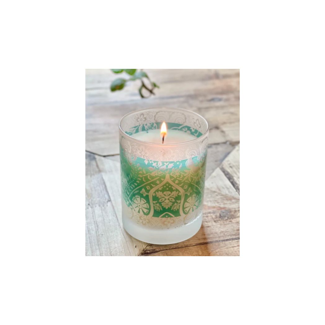 Fragranced Candles in Frosted Cocktail Glass (Available in 6 Scents)