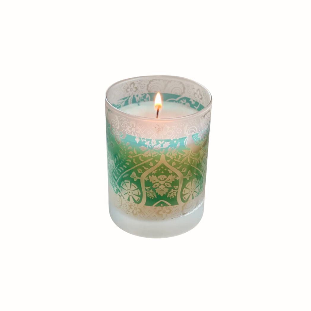 Fragranced Candles in Frosted Cocktail Glass (Available in 6 Scents)