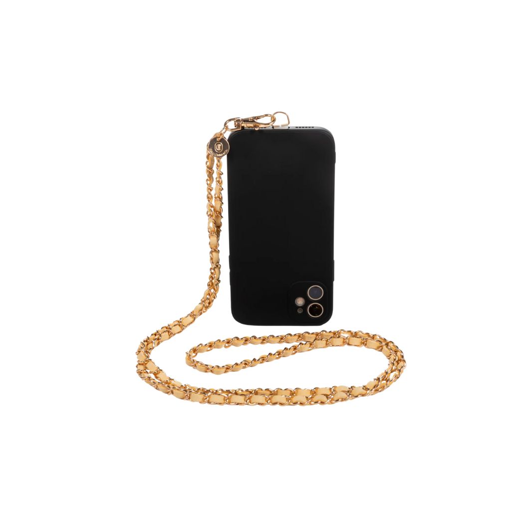 Fabric Link Crossbody Phone Chain