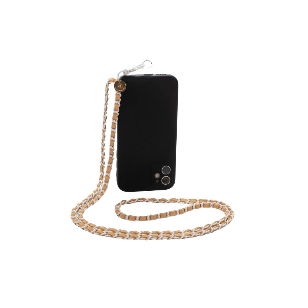 Fabric Link Crossbody Phone Chain