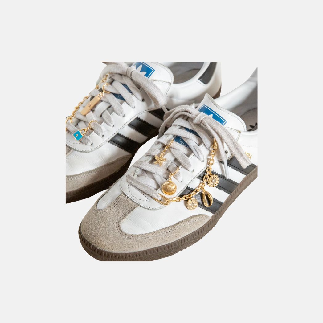 Gold-Oceanfront Shoe Charm Set