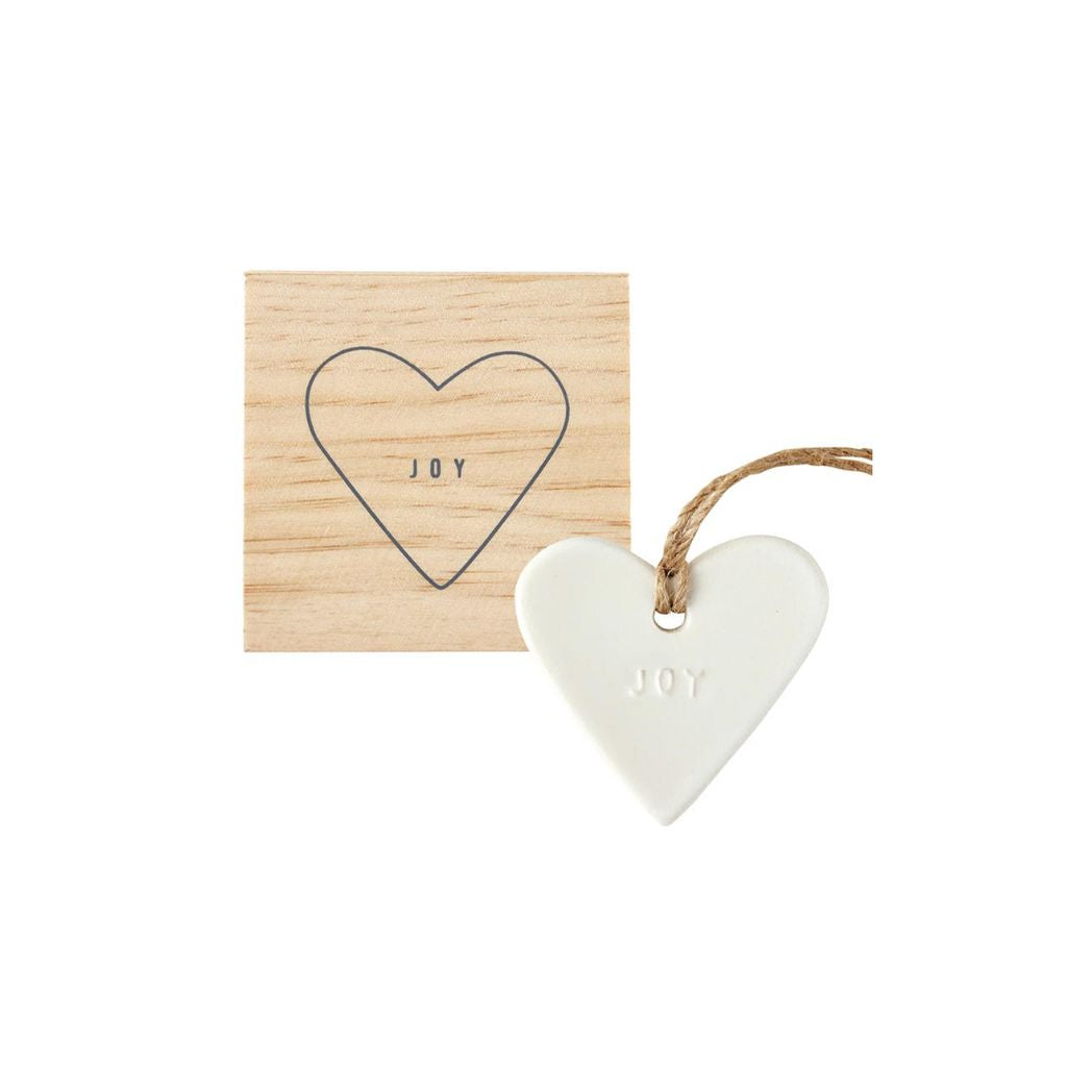 Boxed Ceramic Ornament- 3 Styles