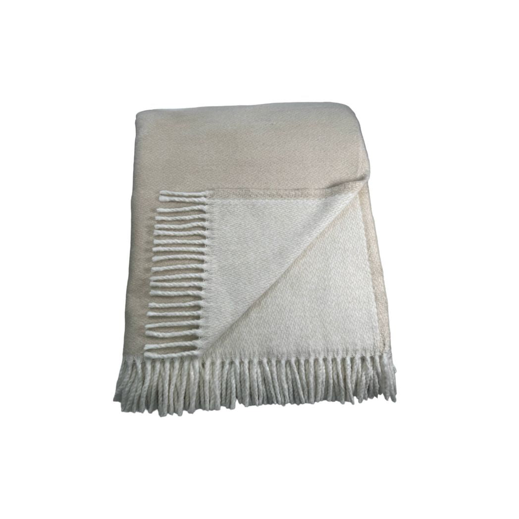 Double Faced Solid Mini Chevron Throw - Available in 3 Colors