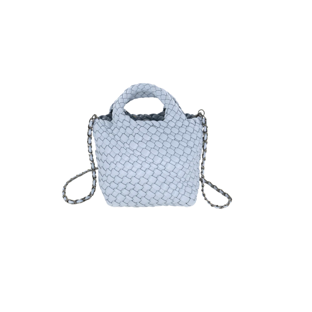 Braided Leather Tote